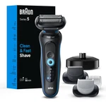 Electric Shaver Men Series 5150CS Wet Dry Turbo Foil Braun Blue Razor Shaving. Fixed Price $179.99.