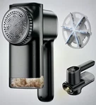 Large Lint Remover Fabric Shaver, Rechargeable, Led Display, 3D 6 Blades, 180MIN. Fixed Price $49.95.
