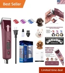 Professional Dog Grooming Electric Corded Clipper Super 2-SPEED,LOW Noise,coo.... Fixed Price $149.97.