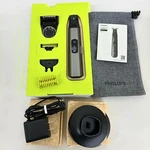 Philips Norelco Oneblade Pro 360 Electric Trimmer & Shaver Kit, Pre-owned. Fixed Price $59.99.