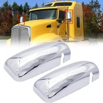 Chrome Door Mirror Covers Fit For Kenworth T660,A Pair Side. Fixed Price $129.72.