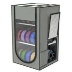 Fgieu 3D Printer Filament Storage Rack With Oxford Leather Cover, 3TIER Moist.... Fixed Price $91.99.