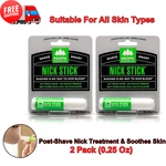 Pacific Shaving Co. Nick Stick 0.25 Oz., Dries Clear With Vitamin & Aloe Vera. Fixed Price $26.09.