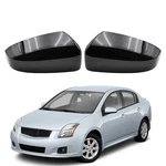 Gloss Black Side Wing Mirror Caps Cover For 2007-2012 Nissan Sentra Sl Se-r 4D. Fixed Price $39.99.
