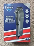 Barbasol Rechargeable Cordless Hair Clipper Stainless Steel Blades CBH1-4007-SIG. Fixed Price $20.00.