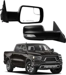 Dasbecan Right Passenger Side Mirror Compatible With R-10PIN, Black Texture. Fixed Price $220.88.
