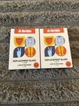 New/sealed - Pack Of 2 Meridian Replacement Blade Color Blaze. Fixed Price $15.75.