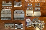 Professional Clipper Blade Sharpening Service - Andis, Oster, Wahl, Laube, Geib. Fixed Price $7.50.