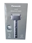 Panasonic Electric Razor ES-RM3B-K, Blade Rechargable Shaver. Fixed Price $64.88.