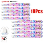 New 10PCS Professional Slant Eyebrow Tweezers Hair Plucker Set For & Women. Fixed Price $39.20.