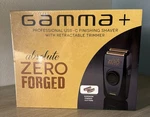 New - Gamma Absolute Zero Forged Rechargeable Men's Facial Shaver Black. Fixed Price $39.99.