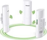 Pack Gigabit Point To 2 Outdoor Wireless Wifi Bridges 1000MBPS 16DBI 3KM. Fixed Price $139.00.