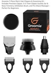 Groomie 7-PIECE Men's Hair Clippers & Grooming Kit Includes Precision Clipp.... Fixed Price $44.88.