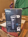 Braun Electric Shaver Series 7177CC, Wet & Dry +body Groomer, Smartcare Center. Fixed Price $74.99.