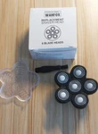 New Sealed Wahfox Foxsonic Replacement Shaver Head, 6 Blade Heads.. Fixed Price $20.00.